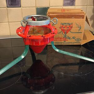 Vintage Christmas tree holder no 5